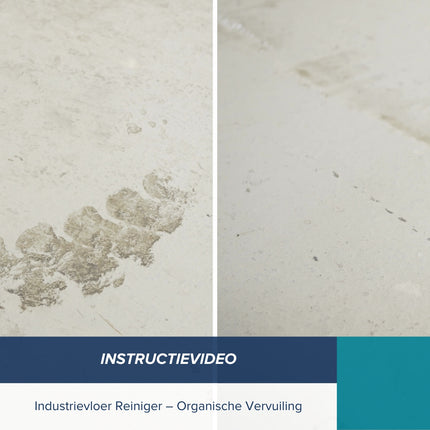 Industrievloer Reiniger – Organische Vervuiling