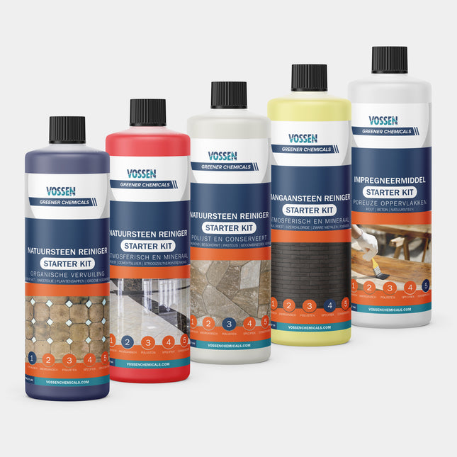 Natuursteen reinigen en schoonmaken