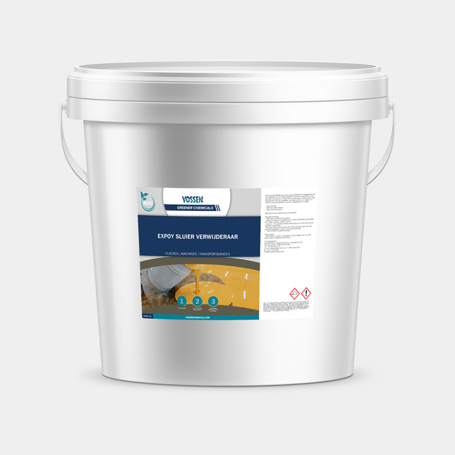 epoxy sluier verwijderen